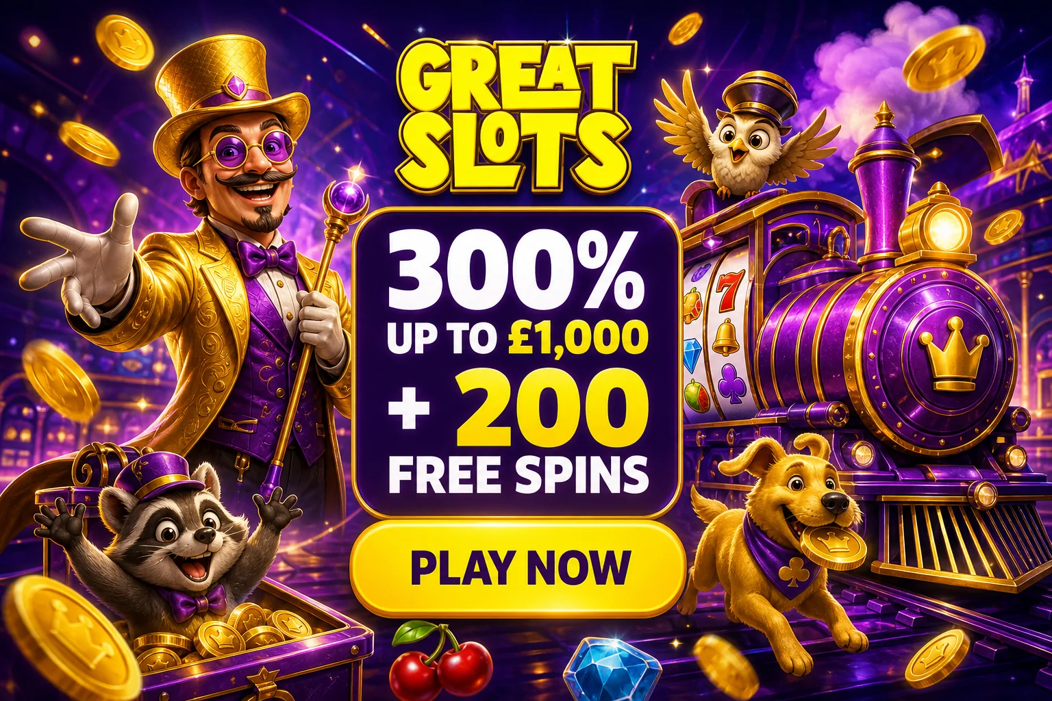 Great Slots casino promotion